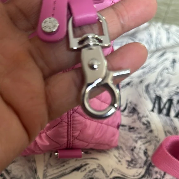 MZ Wallace Pink Quilted Crossbody Bag - Picture 3 of 16